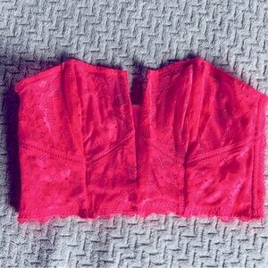 💕 Victoria’s Secret Hot Pink Bustier Corset 💕